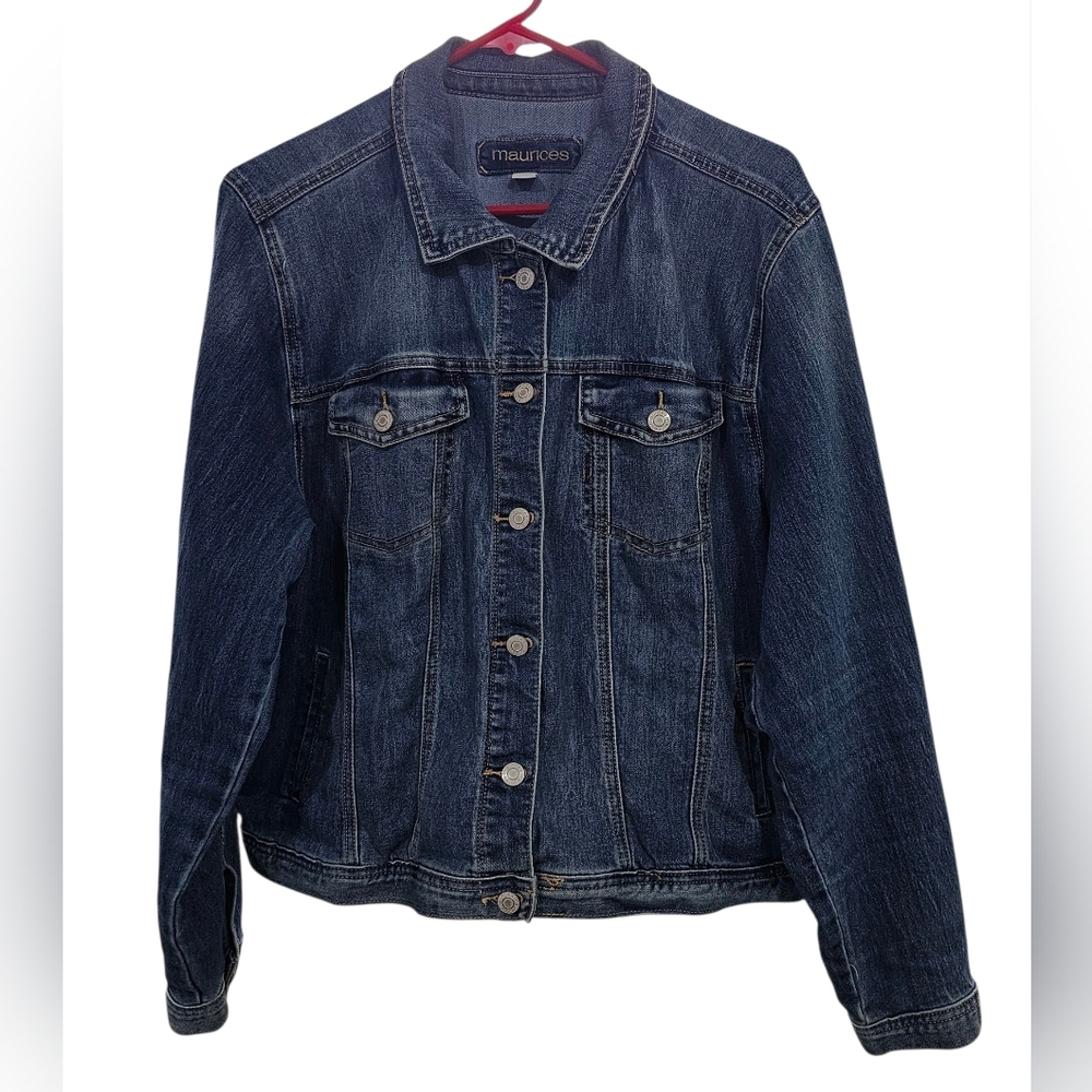 Women's Maurices Denim Jacket Size 2